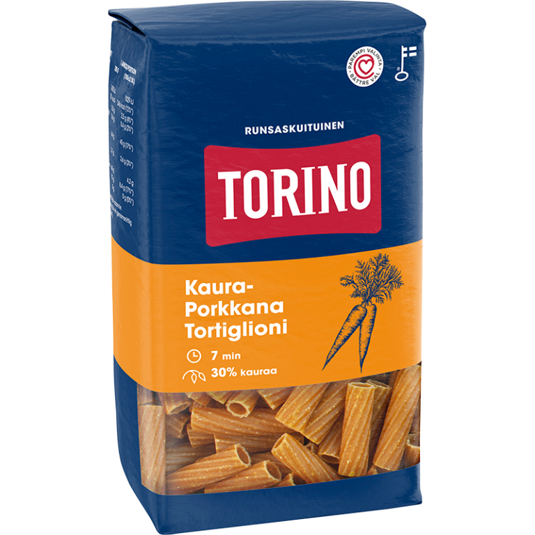 Torino Kaura-porkkana Tortiglioni
